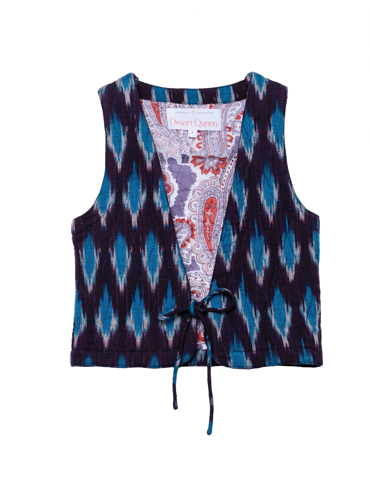 Kids Ikat Vest